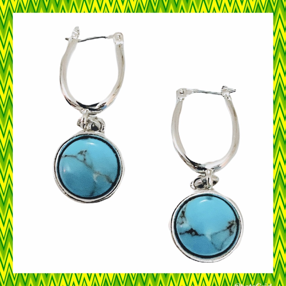 NEW Turquoise Statement Earrings